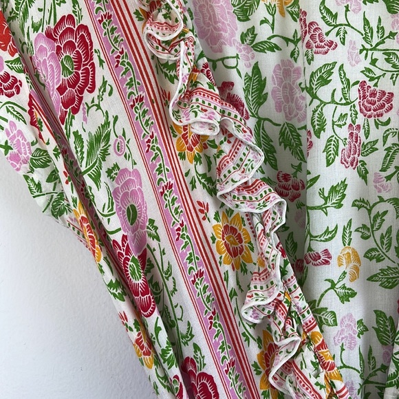 Walker & Wade Voyager Wrap Dress Floral Size XS Resort Wear - Picture 4 of 11